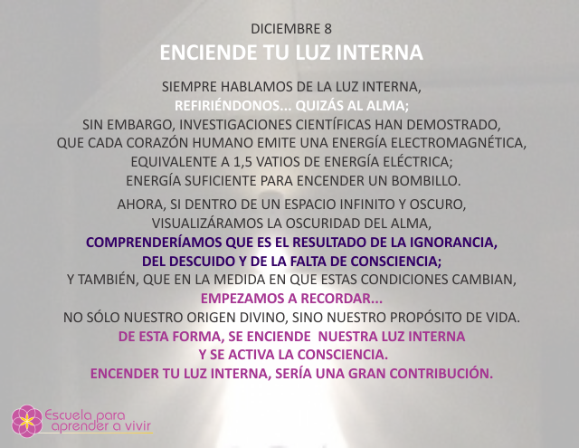 Enciende tu luz interna